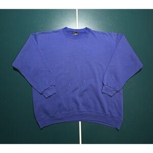 Vintage USA‎ Team Olympics Crewneck Sweatshirt Men's XL JCPenney Blue Sunfaded